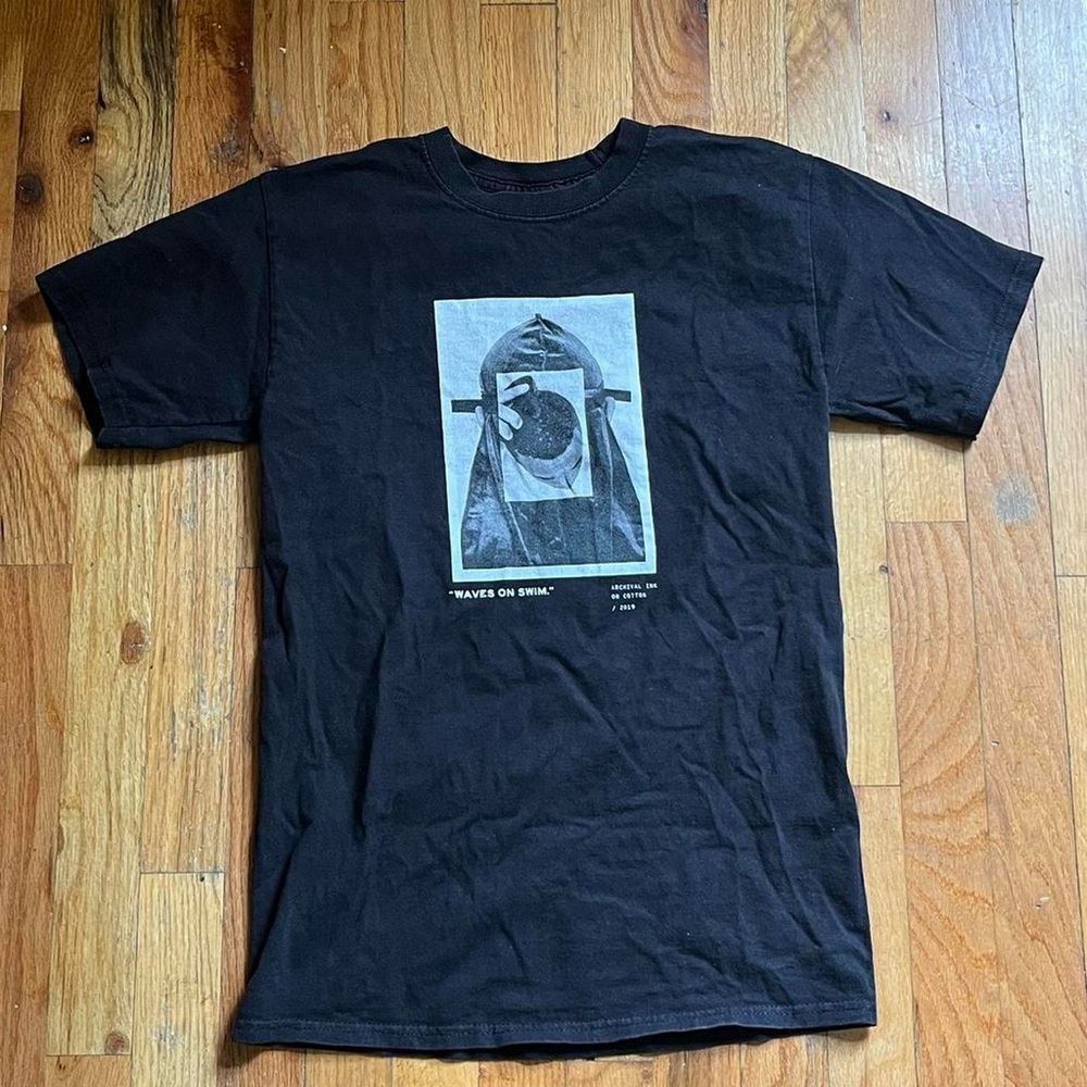 “Waves on Swim Tee”